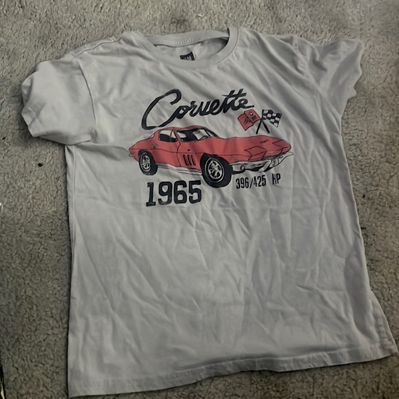 tan, xs, corvette shirt - Picture 1 of 3